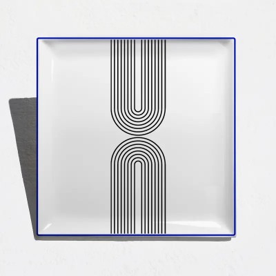 "Stadium Black" tray