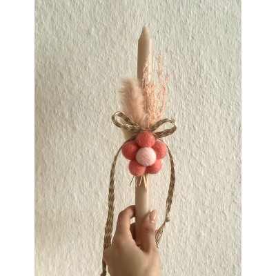 Handcrafted Easter Lambada boho inspired 