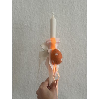 Handcrafted Easter Lambada with wool easter eggg
